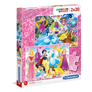 Clementoni (24751) - "Disney Princess" - 20 pieces puzzle