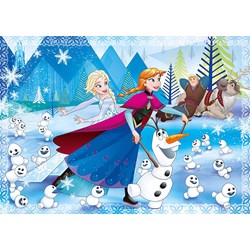 Clementoni (07723) - "Frozen" - 20 60 100 180 pieces puzzle