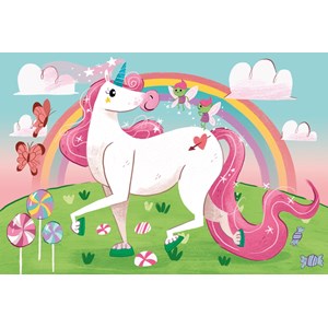 Clementoni (24754) - "I Believe in Unicorns" - 20 pieces puzzle