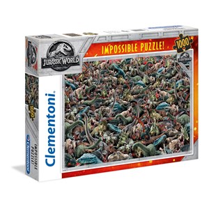 Clementoni (39470) - "Jurassic World" - 1000 pieces puzzle