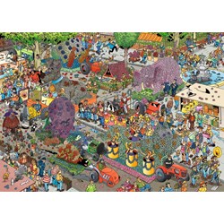 Jumbo (19071) - Jan van Haasteren: "Flower Parade" - 1000 pieces puzzle