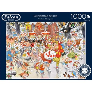 Falcon (11223) - Graham Thompson: "Christmas on Ice" - 1000 pieces puzzle
