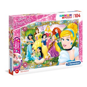 Clementoni (20147) - "Disney Princess" - 104 pieces puzzle