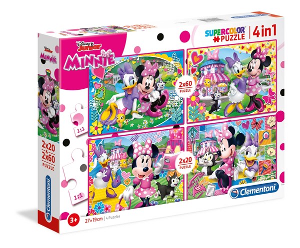 Clementoni (07615) - "Minnie" - 20 60 pieces puzzle