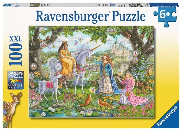 Ravensburger (10402) - "Princess Party" - 100 pieces puzzle