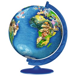 Ravensburger (12343) - "Disney Globe" - 180 pieces puzzle
