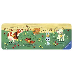 Ravensburger (03235) - "Farm Animals" - 5 pieces puzzle