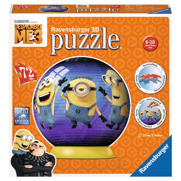 Ravensburger (11826) - "Minions" - 72 pieces puzzle