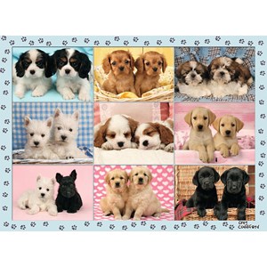 Ravensburger (12769) - "Perfect Pups" - 200 pieces puzzle