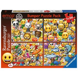 Ravensburger (06967) - "Emoji" - 100 pieces puzzle