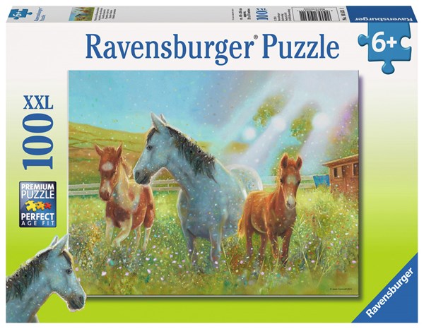 Ravensburger (10531) - "Horses" - 100 pieces puzzle