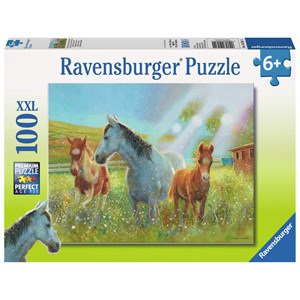Ravensburger (10531) - "Horses" - 100 pieces puzzle