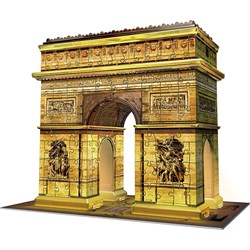 Ravensburger (12522) - "Arch of Triumph at Night" - 216 pieces puzzle