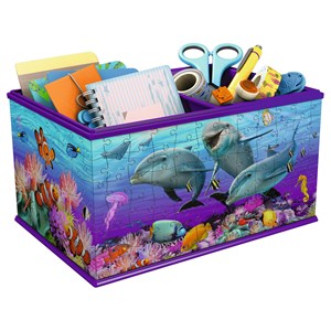 Ravensburger (12115) - "Storage Box, Underwater World" - 216 pieces puzzle