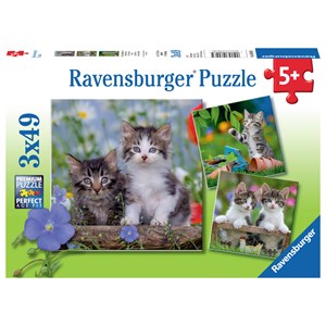 Ravensburger (08046) - "Kittens" - 49 pieces puzzle