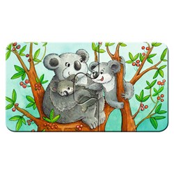 Ravensburger (06943) - "Cute Animal Families" - 2 pieces puzzle