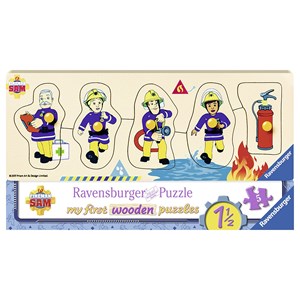 Ravensburger (03237) - "Fireman Sam" - 5 pieces puzzle