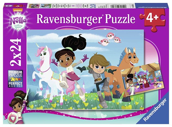 Ravensburger (07831) - "Nella The Princess Knight" - 24 pieces puzzle