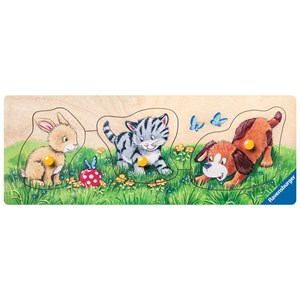 Ravensburger (03203) - "My First Wooden Puzzles" - 3 pieces puzzle