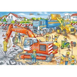 Ravensburger - "Construction Site" - 12 pieces puzzle