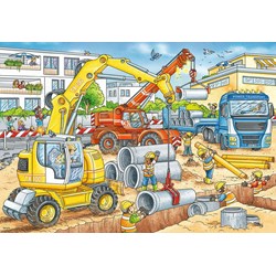 Ravensburger - "Construction Site" - 12 pieces puzzle