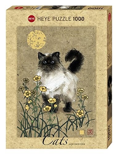Heye (29718) - "Meadow Cat" - 1000 pieces puzzle