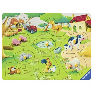 Ravensburger (03683) - "Farm Animals" - 9 pieces puzzle