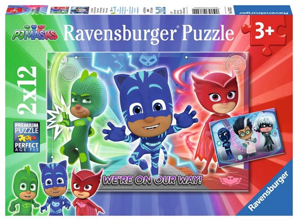 Ravensburger (07622) - "PJ Masks" - 12 pieces puzzle