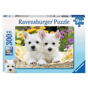Ravensburger (13074) - "West Highland White Terriers" - 300 pieces puzzle