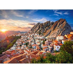 Castorland (C-300549) - "Pietrapertosa, Italy" - 3000 pieces puzzle