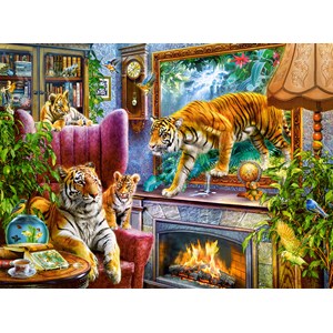 Castorland (C-300556) - "Tigers Comming to Life" - 3000 pieces puzzle