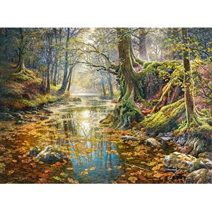 Castorland (C-200757) - "Reminiscence of the Autumn Forest" - 2000 pieces puzzle