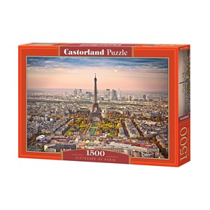 Castorland (C-151837) - "Cityscape of Paris" - 1500 pieces puzzle
