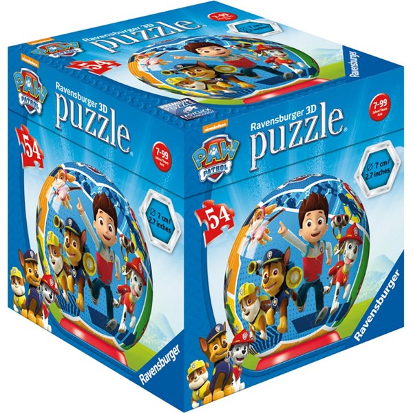 Ravensburger (72078-11917-03) - "Paw Patrol" - 54 pieces puzzle