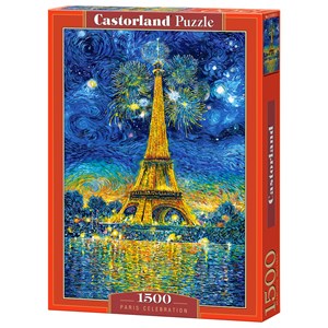 Castorland (C-151851) - "Paris Celebration" - 1500 pieces puzzle
