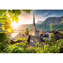 Castorland (C-104543) - "Postcard from Hallstatt" - 1000 pieces puzzle