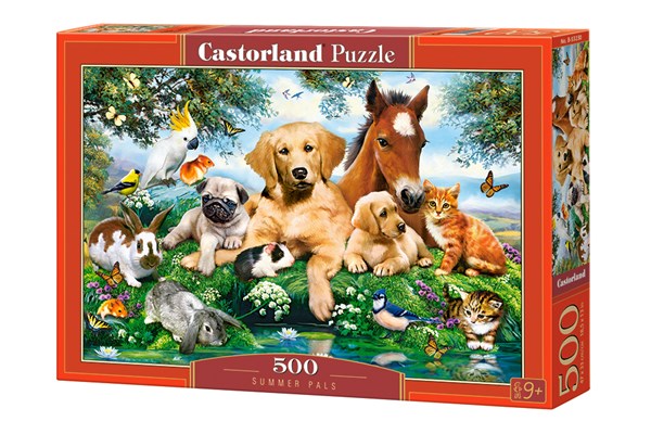 Castorland (B-53230) - "Summer Pals" - 500 pieces puzzle