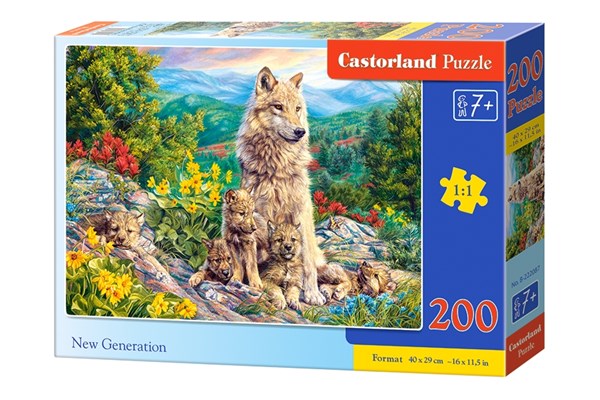 Castorland (B-222087) - "New Generation" - 200 pieces puzzle