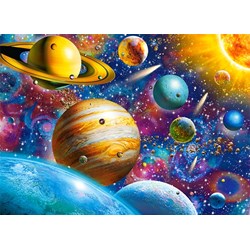 Castorland (B-111077) - "Solar System Odyssey" - 100 pieces puzzle