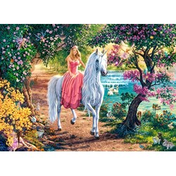 Castorland (B-111114) - "Secret Trail" - 100 pieces puzzle