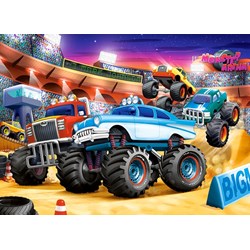 Castorland (B-070077) - "Monster Truck Show" - 70 pieces puzzle
