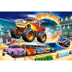 Castorland (B-040308) - "Jumping Monster Truck" - 40 pieces puzzle