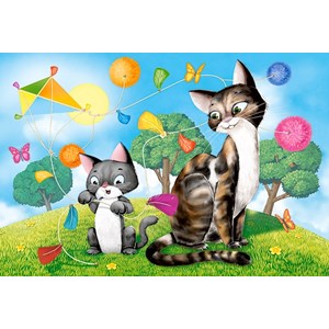 Castorland (B-041053) - "Mothers and Babies" - 8 12 15 20 pieces puzzle