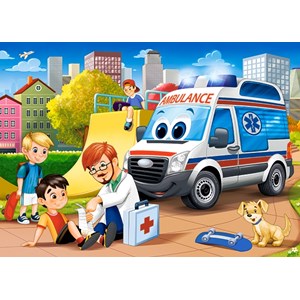 Castorland (B-066193) - "First Aid" - 60 pieces puzzle