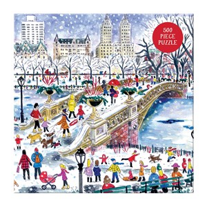 Chronicle Books / Galison (9780735356863) - Michael Storrings: "Bow Bridge in Central Park" - 500 pieces puzzle