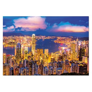 Educa (18462) - "Hong Kong Skyline" - 1000 pieces puzzle