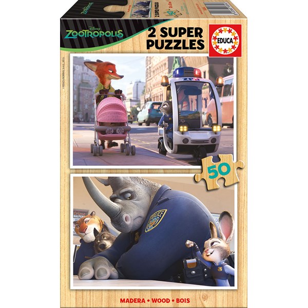Educa (16804) - "Zootropolis" - 50 pieces puzzle