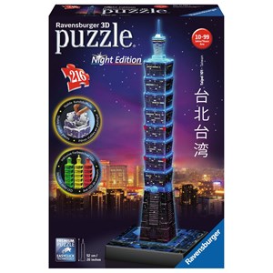 Ravensburger (11149) - "Taipei" - 216 pieces puzzle