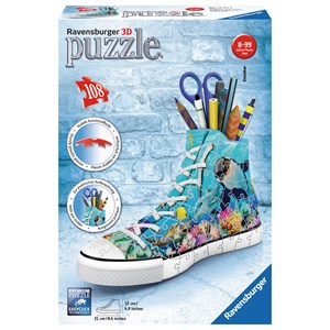 Ravensburger (12117) - "Underwater World Sneaker" - 108 pieces puzzle