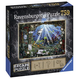 Ravensburger (19959) - "ESCAPE Room Submarinen" - 759 pieces puzzle